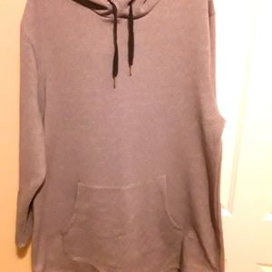 Women's hooded sweatshirt dress